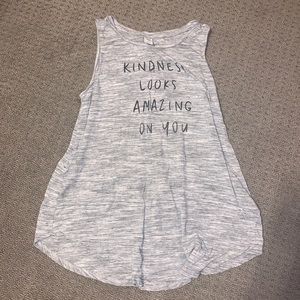 kindness looks amazing on you tank top